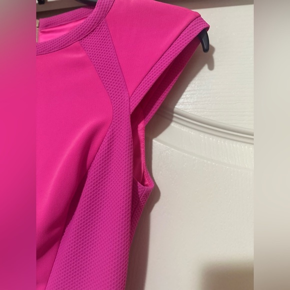NWOT Women’s Ted Baker Pink Sheath Dress. Size 0 (US 2). - Picture 4 of 7